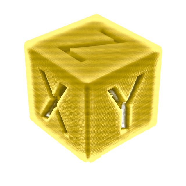 Образец: Золотой шелк, PETG Silk